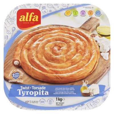 ALFA Tyropita Twist 1 kg, $1.00/100g