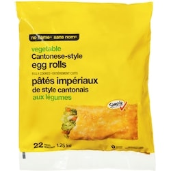 Pâtés impériaux de style cantonais aux légumes