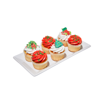null Seasonal Cupcakes White, 6 Pack 321 g, $1.87/100g