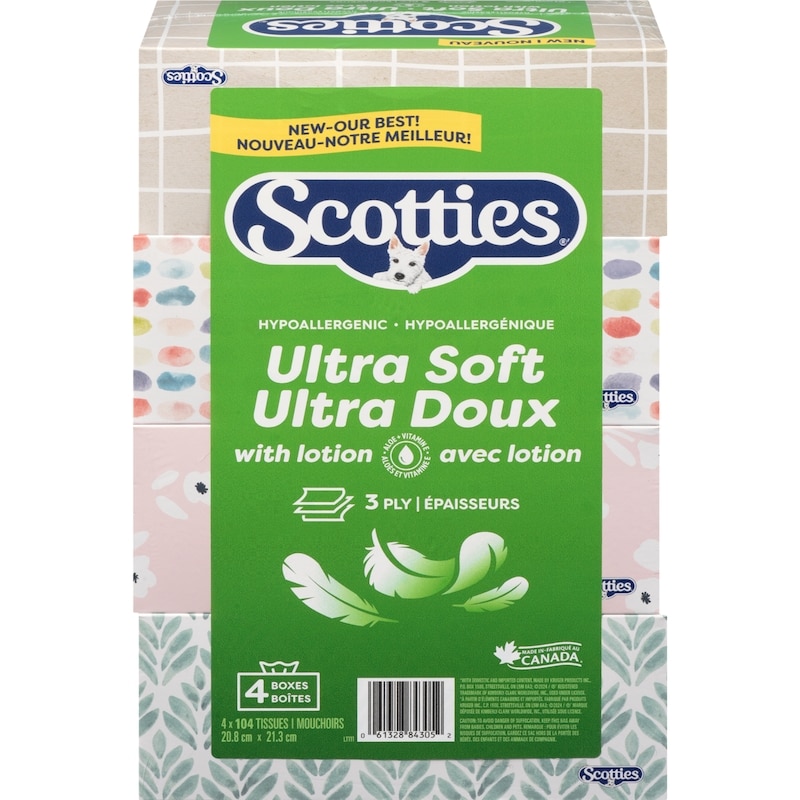 Ultra Soft Tissues 3 Ply With Lotion
