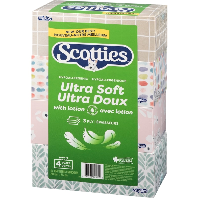 Ultra Soft Tissues 3 Ply With Lotion