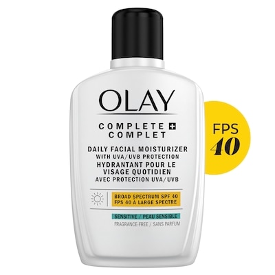 Olay Hydratant pour le visage quotidien Complet 3-en-1 FPS 40 177 ml, 14,68 $/100ml