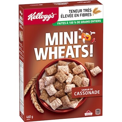 Mini Wheats Céréales saveur sucre brun Mini Wheat