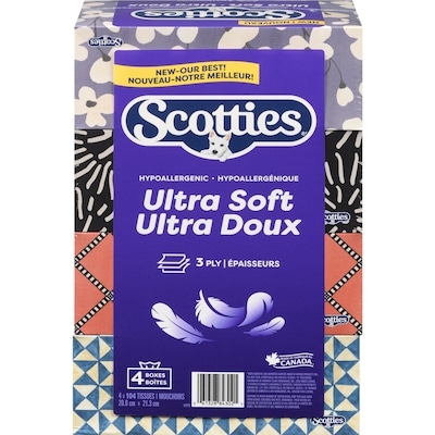 Scotties Ultra doux mouchoirs 3 épaisseurs 1 ea, 16,49 $/1ch