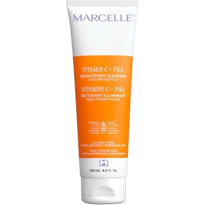 Marcelle Vitamine c + pha nettoyant illuminant avec probiotiques 175 ml, 10,85 $/100ml