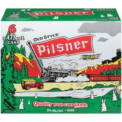 OLD STYLE PILSNER  Beer (ID required at pick-up) 6x473.0 ml, $0.48/100ml