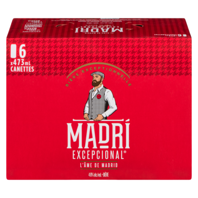 null Bière (Pièce d’identité requise au moment du ramassage) 6x473.0 ml, 0,89 $/100ml