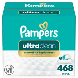 Ultraclean Baby Wipes 468 Count 6X