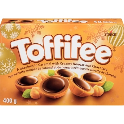 Toffifee® Hazelnut in Caramel with Creamy Nougat And Chocolate Candy 400 g, $2.50/100g