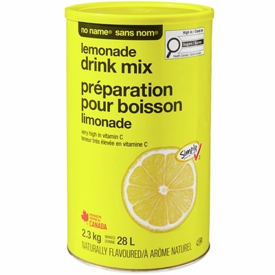 No Name Lemonade Drink Mix 2.3 kg, $0.61/100g