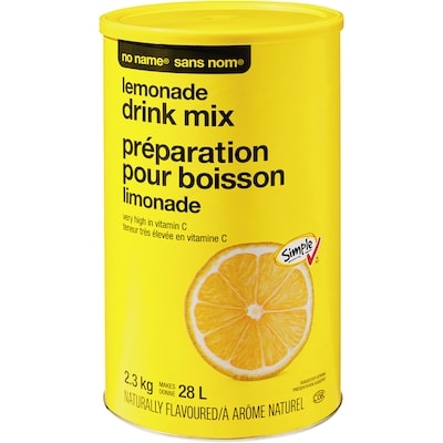 No Name Lemonade Drink Mix 2.3 kg, $0.54/100g
