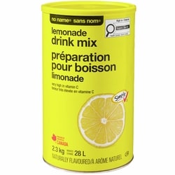 Sans Nom Préparation pour boisson, limonade 2.3 kg, 0,52 $/100g