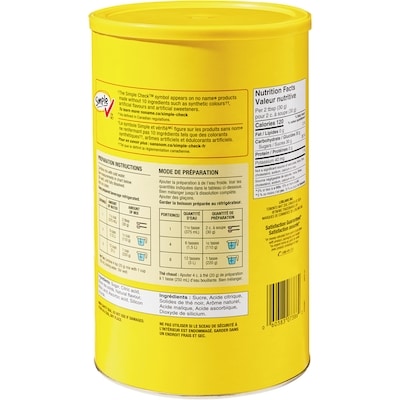 Préparation pour boisson au thé glacé