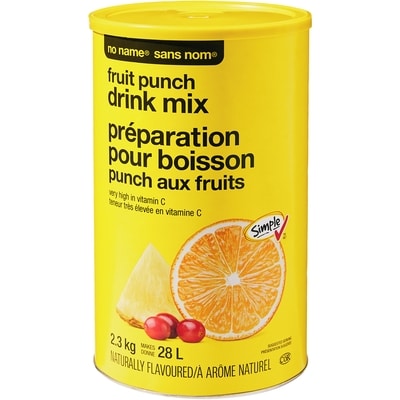 No Name Fruit Punch Drink Mix 2.3 kg, $0.54/100g