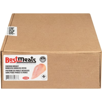 Best Meats Chicken Breast Boneless Skinless Fryer 5 kg, $1.50/100g