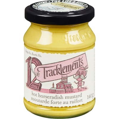 Tracklements Hot Horseradish Mustard 140 g, $3.56/100g