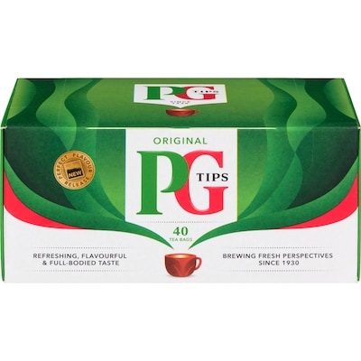 PG Tips Black Tea Bags Original 116 g, $5.16/100g