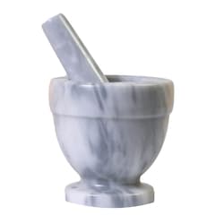 Verka Mortier de marbre & Pilon 4" x 4" 1 ea, 12,00 $/1ch