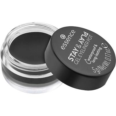 Essence Ligneur yeux en gel stay & play black 1 ea, 6,99 $/1ch