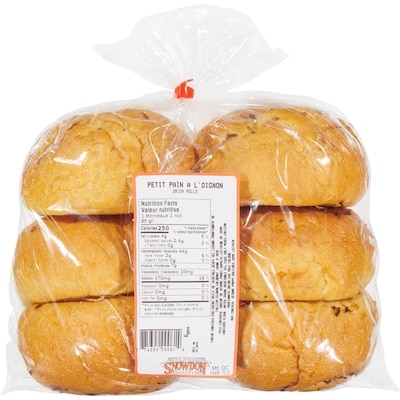 null Petit pain a l'oignon 480 g, 1,15 $/100g