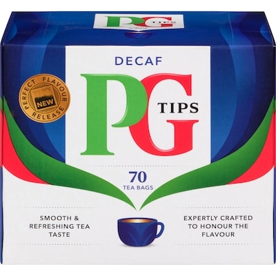 PG Tips Decaffeinated Black Tea 203 g, $5.17/100g