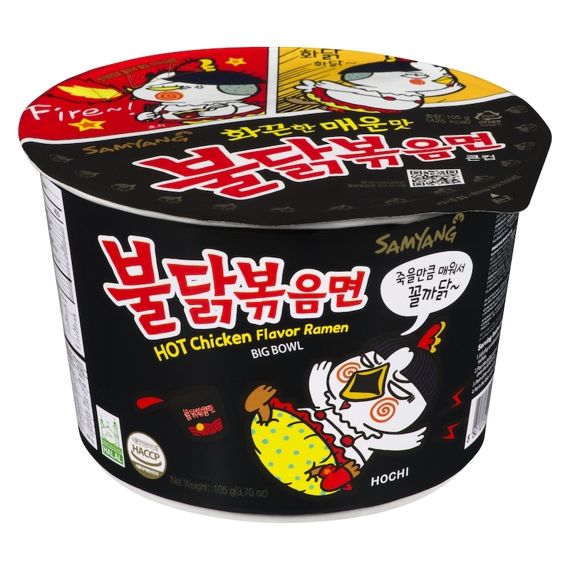 Buldak Stir-Fried Ramen Artificial Spicy Chicken Flavor