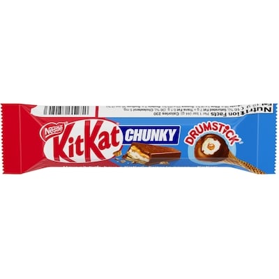 Nestlé KITKAT CHUNKY DRUMSTICK, Wafer Bars 44 g, $4.98/100g