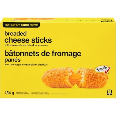 No Name Breaded Cheese Sticks 454 g, $2.64/100g
