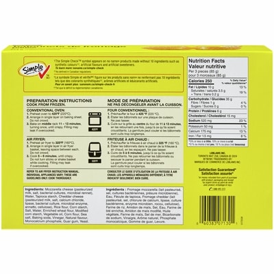 Bâtonnets de fromage panés