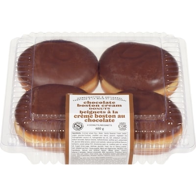 null Chocolate Boston Cream Donuts 480 g, $1.10/100g