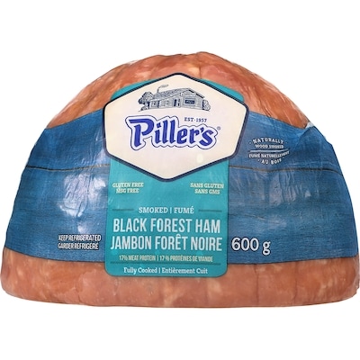 Piller’s Jambon forêt noire fumé 600 g, 1,67 $/100g