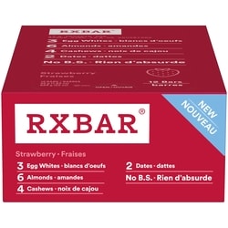 RXBar Barre protéinée à la fraise 12x52.0 g, 5,13 $/100g
