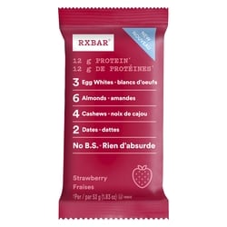 RXBar Strawberry Protein Bar 52 g, $5.29/100g