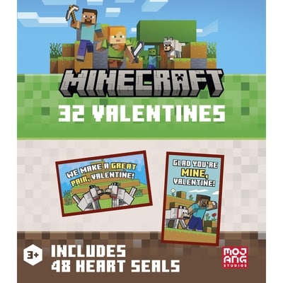 null Valentine's Cards - MINECRAFT 1 ea, $2.50/1ea