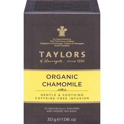 Taylors of Harrogate Tea Bags Organic Chamomile Infusion 30 g, $18.30/100g