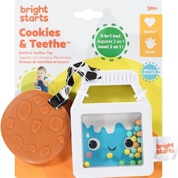 Rattle & Teether Toy Cookies & Teethe 3m+
