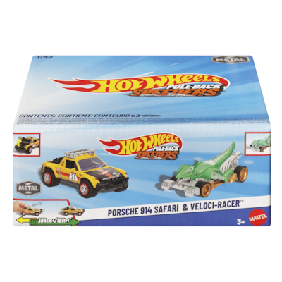Hot Wheels 2 Véhicules à Rétrofriction-Coffret échelle1/43 1 ea, 20,00 $/1ch