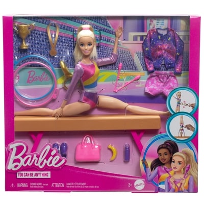 Barbie Gymnastics Playset 1 ea, $50.00/1ea