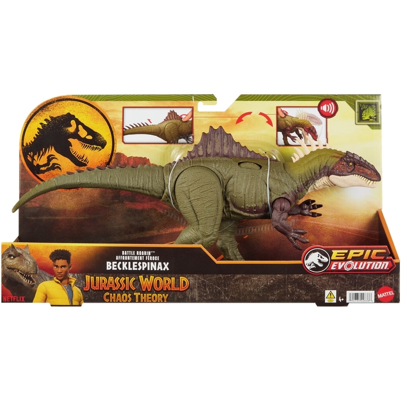 Jurassic World Battle Roarin' Becklespinax - 1 ea | Atlantic