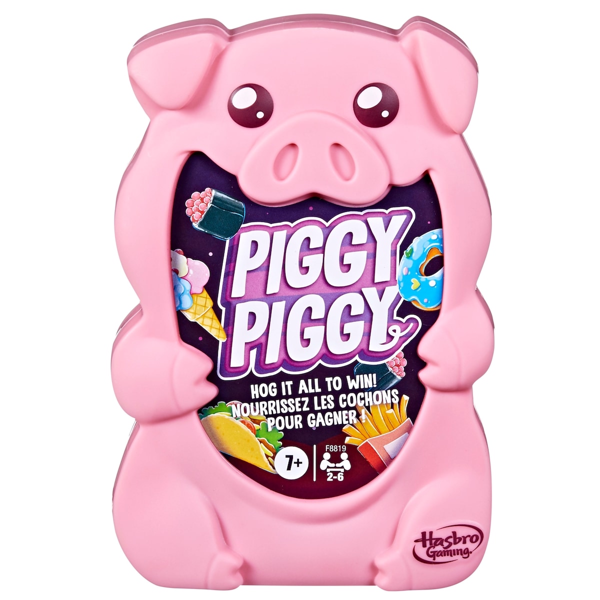 Hasbro Jeu Piggy Piggy, jeux de cartes amusants pour la famille pour 2 à 6 joueurs, à partir de 7 ans 1 ea, 13,00 $/1ch