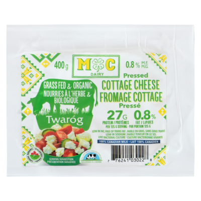 Fromage cottage pressé twaróg 0.8 % m.g.