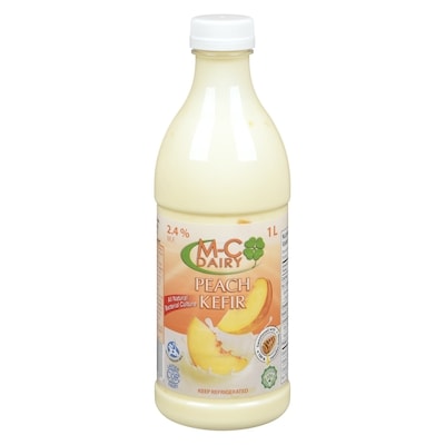 Mc Dairy Peach Kefir 2.4 % M.F. 1 l, $0.60/100ml