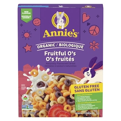 Organic Fruitful O's Breakfast Cereal, Gluten Free and Whole Grain