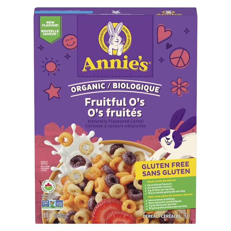 Organic Fruitful O's Breakfast Cereal, Gluten Free and Whole Grain