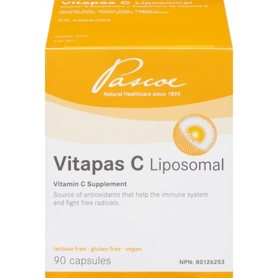 Pascoe Vitapas C Liposomal 90 ea, $0.37/1ea