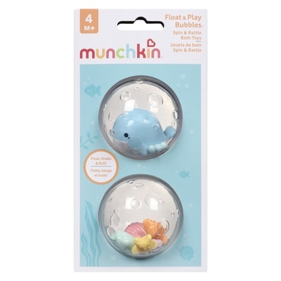 Munchkin Jouet de bain spin et rattle Float & Play Bubbles™ 2 ea, 4,25 $/1ch