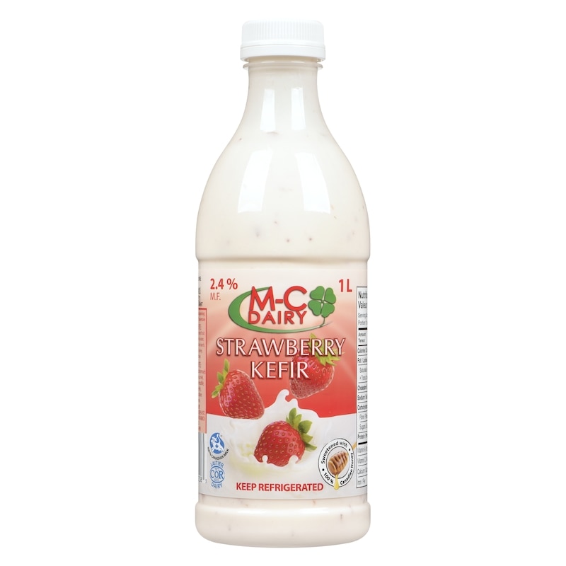Strawberry Kefir 2.4 % M.F.