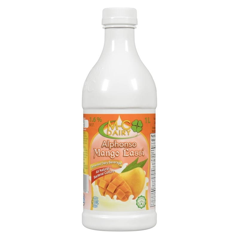 Fermented Dairy Beverage Alphonso Mango Lassi 1.6 % M.F.