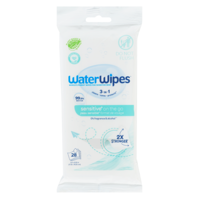 WaterWipes Wipes Sensitivet+ On The Go 28 ea, $0.14/1ea