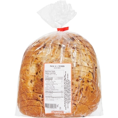 Snowdon Bakery Onion Bread 625 g, $0.80/100g